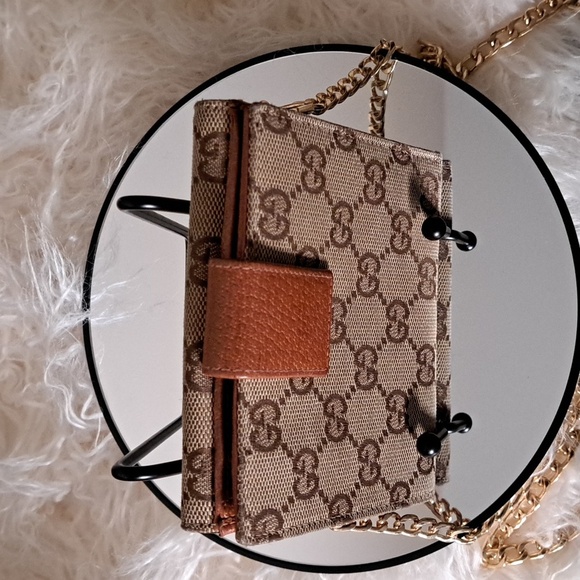 Gucci Compact Wallet on Chain EUzc - Picture 4 of 14